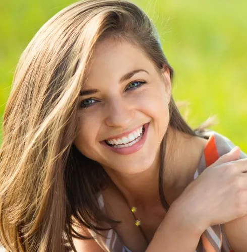 smiling woman