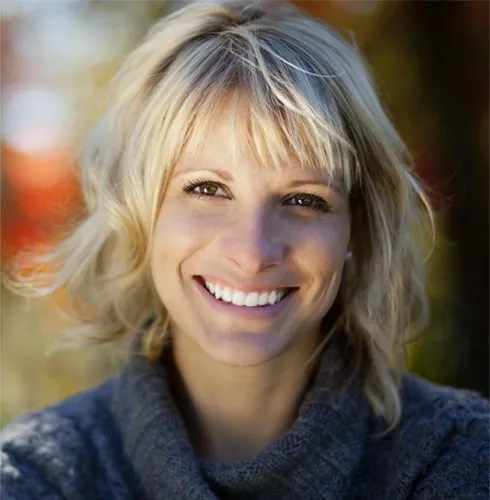 smiling woman